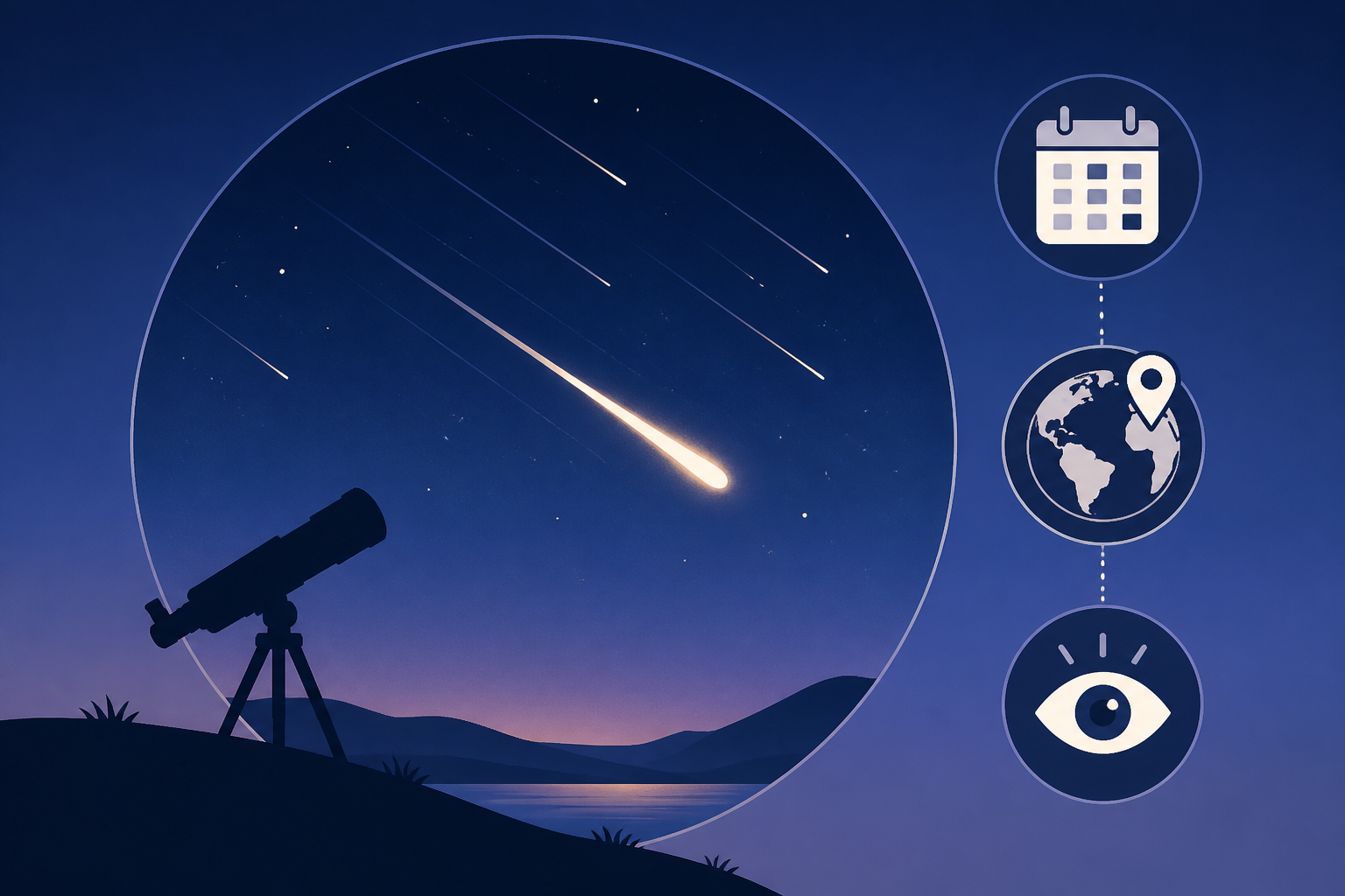 Draconid meteor shower 2026 - When, where and how to see it