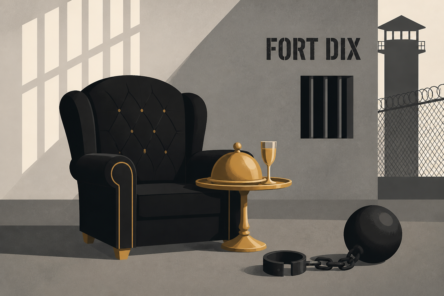Diddy reportedly lives lavishly at Fort Dix with hired inmate staff
