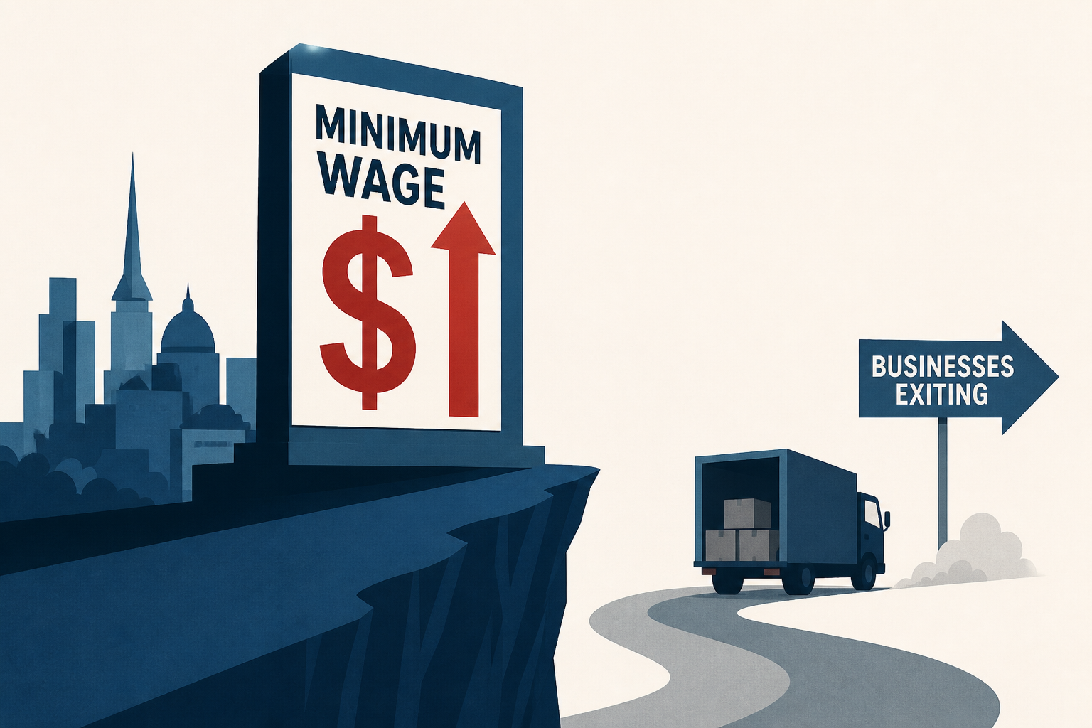 Liberal stronghold set to adopt eye-popping minimum wage amid business exodus