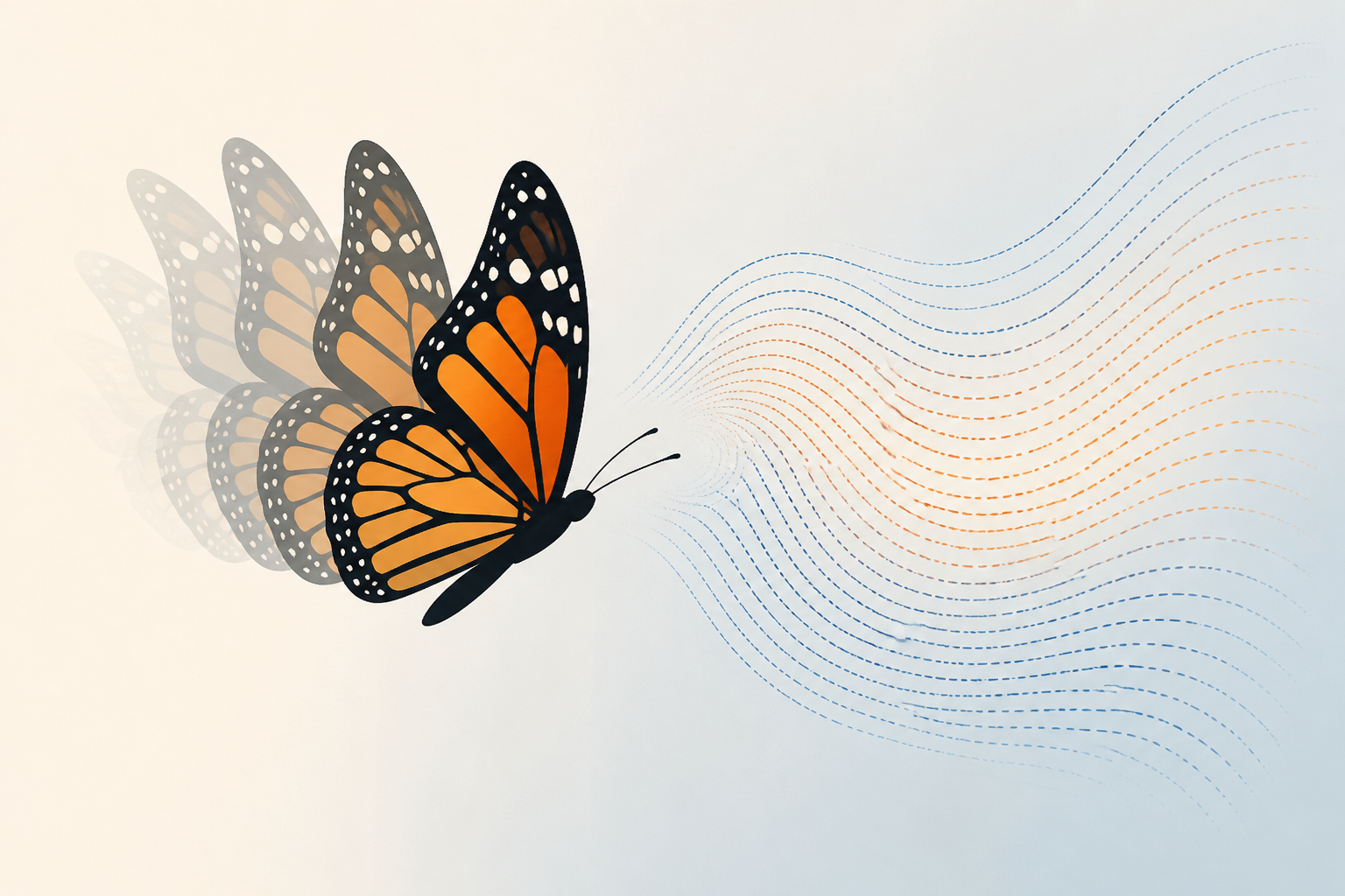 Butterfly wing patterns in flight create powerful illusory motion cues