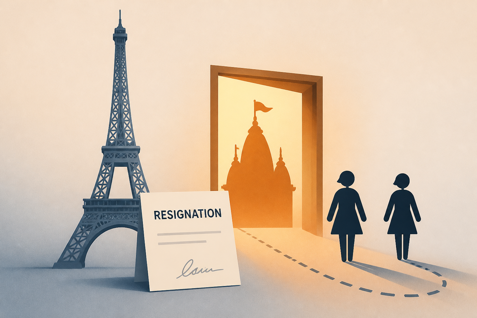 Eiffel Tower Chief Resigns After Female Staff Moved for Hindu Group’s Visit