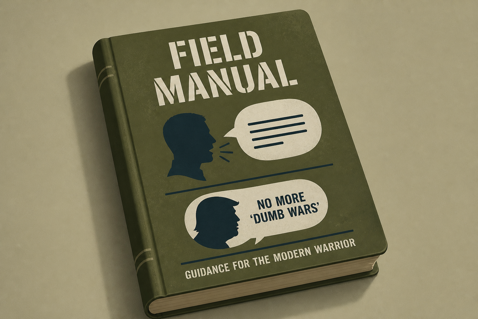 Hegseth’s new ‘field manual’ for troops is filled with his speeches and Trump promising not to fight ‘dumb wars’
