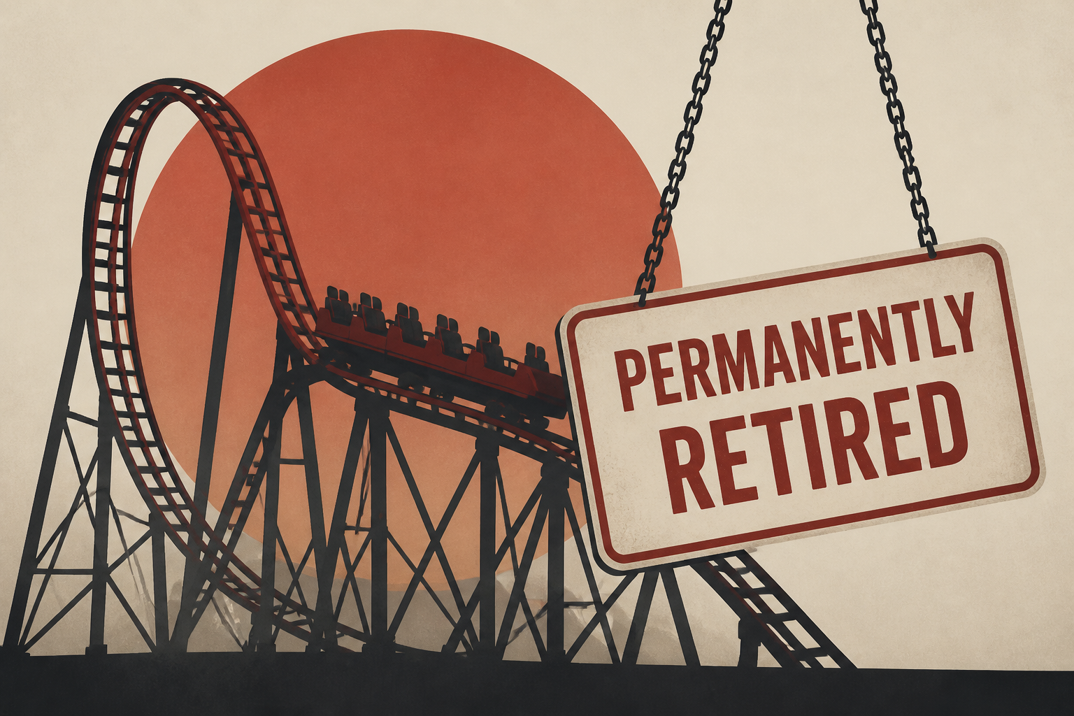 Six Flags "permanently retiring" its X2 roller coaster