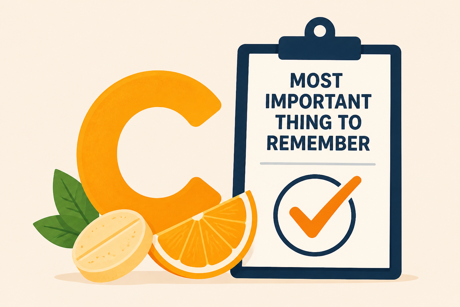 Taking Vitamin C? This Is the Most Important Thing to Remember