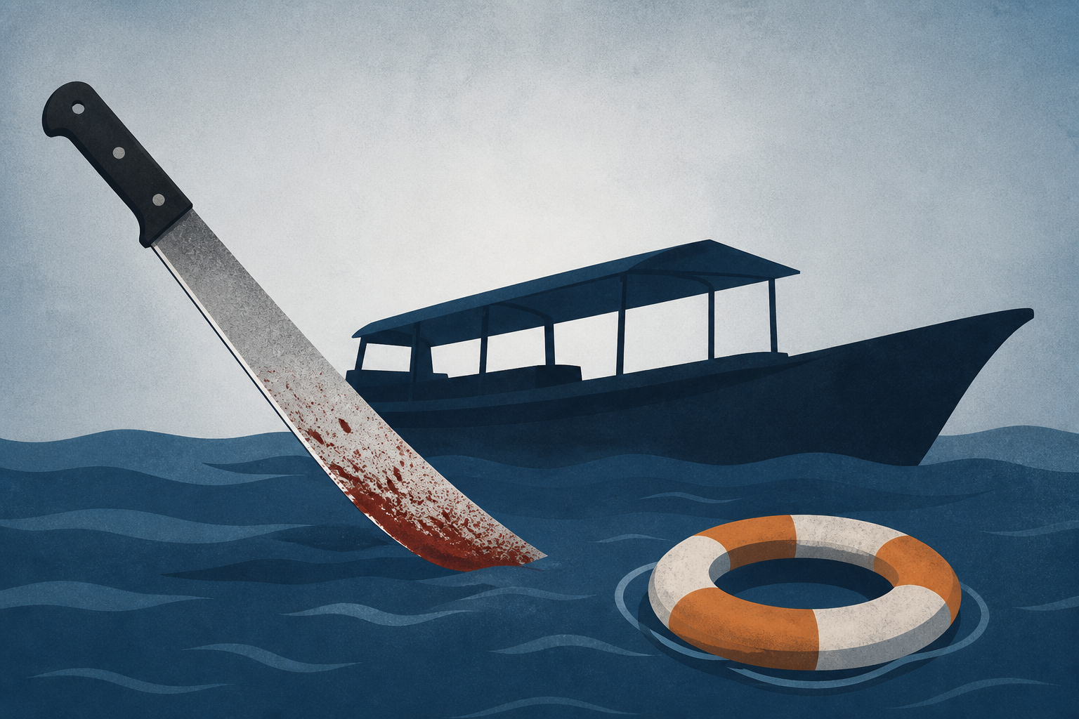 10 Missing After Machete Attack Causes Panic on Boat