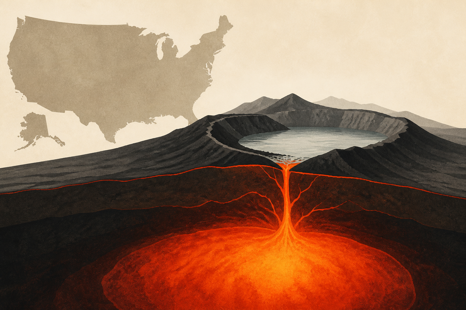 One of Earth’s Deadliest Supervolcanoes Is Hiding in America-What If It Finally Blew Its Top?