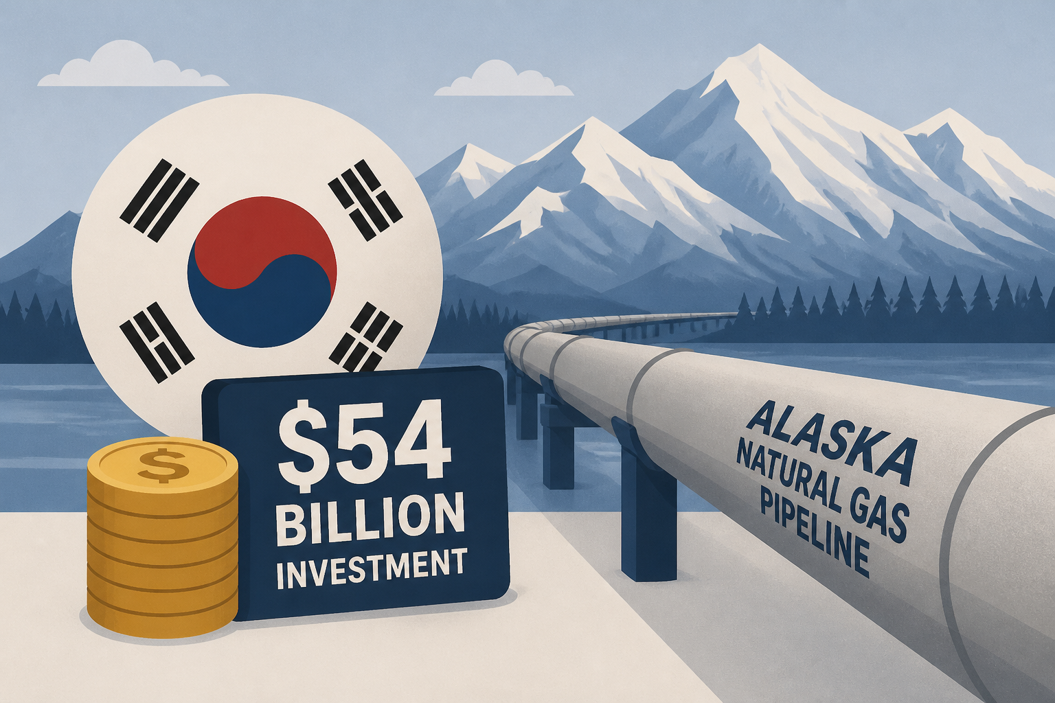 WATCH: Trump announces $54 billion South Korean investment in Alaska natural gas pipeline
