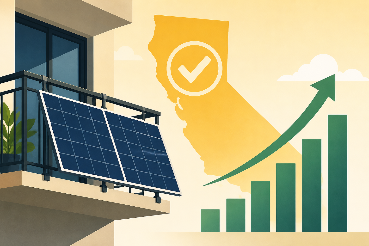 California Officially Legalizes Balcony Solar, Opening the Market to the New Technology