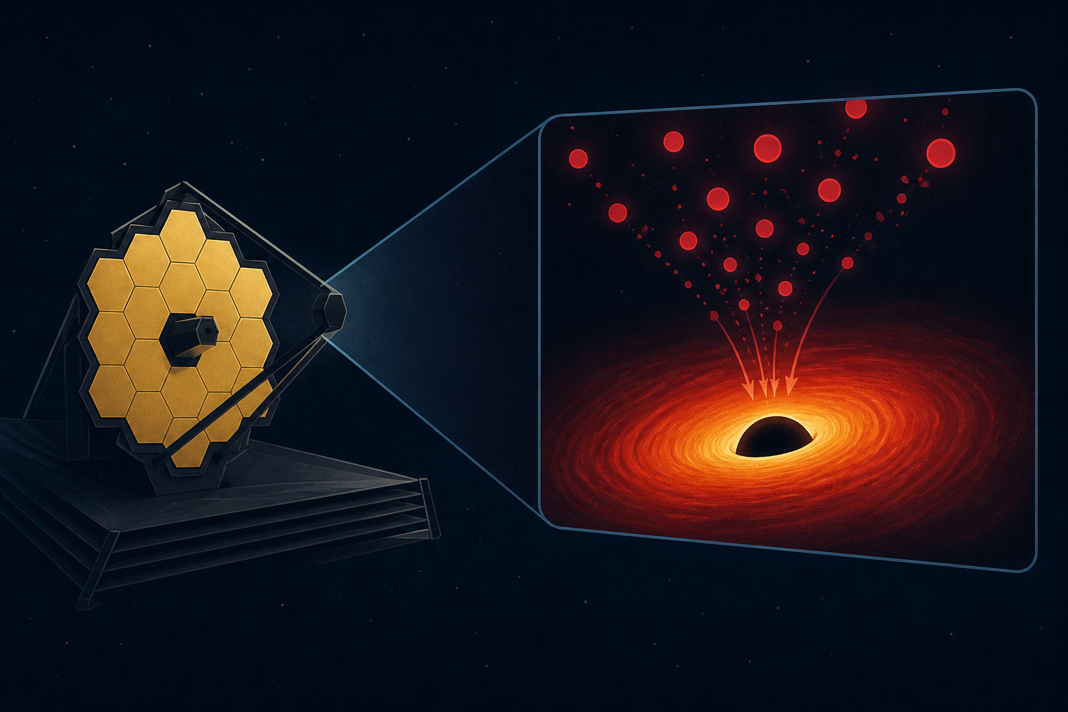 The James Webb Space Telescope's mysterious Little Red Dots may be overfeeding black holes