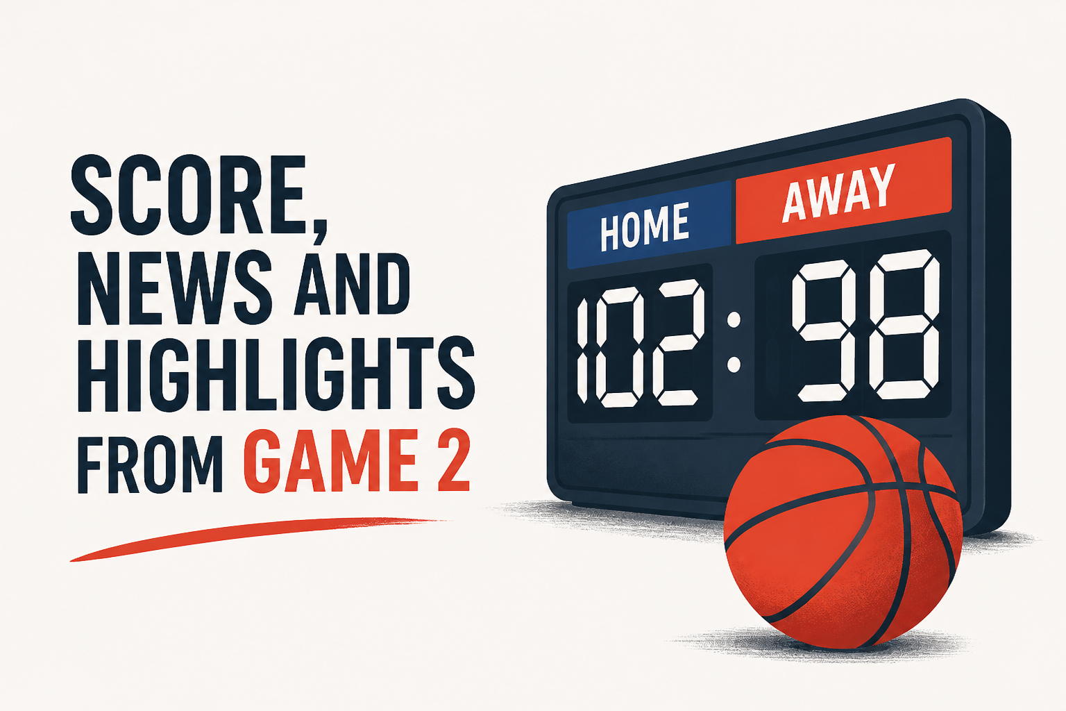 Score, news and highlights from Game 2