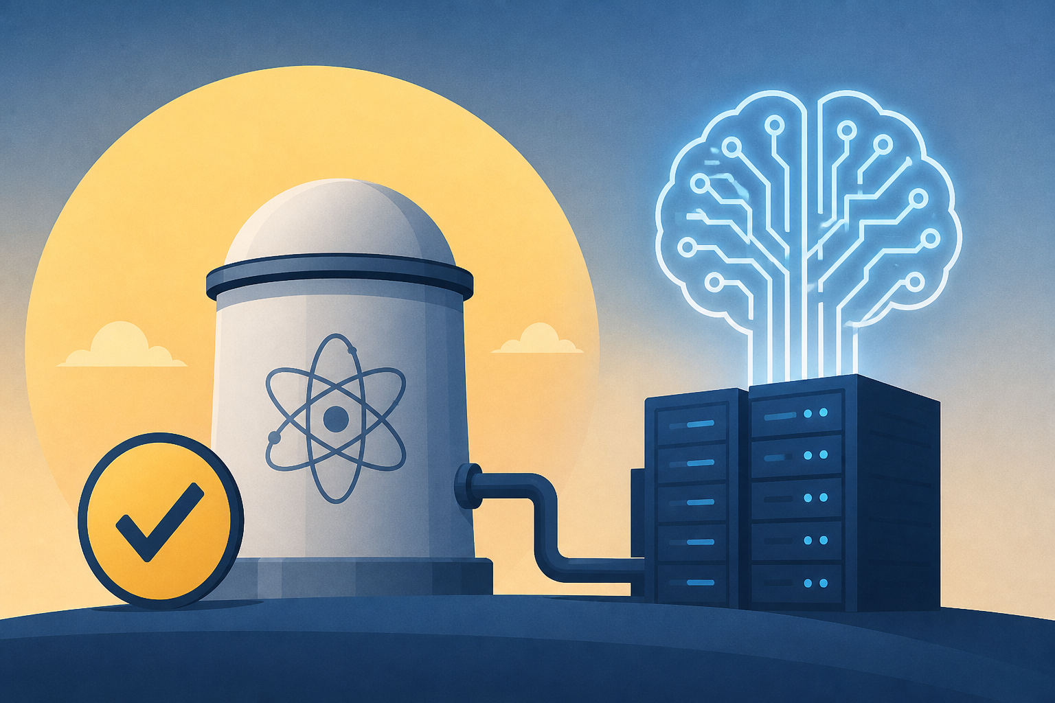 The US just approved its first small nuclear reactor built for the AI power crunch