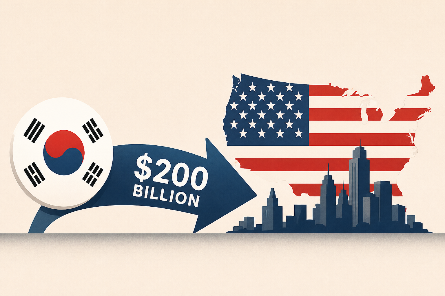 Trump says South Korea to invest $200 billion in U.S.