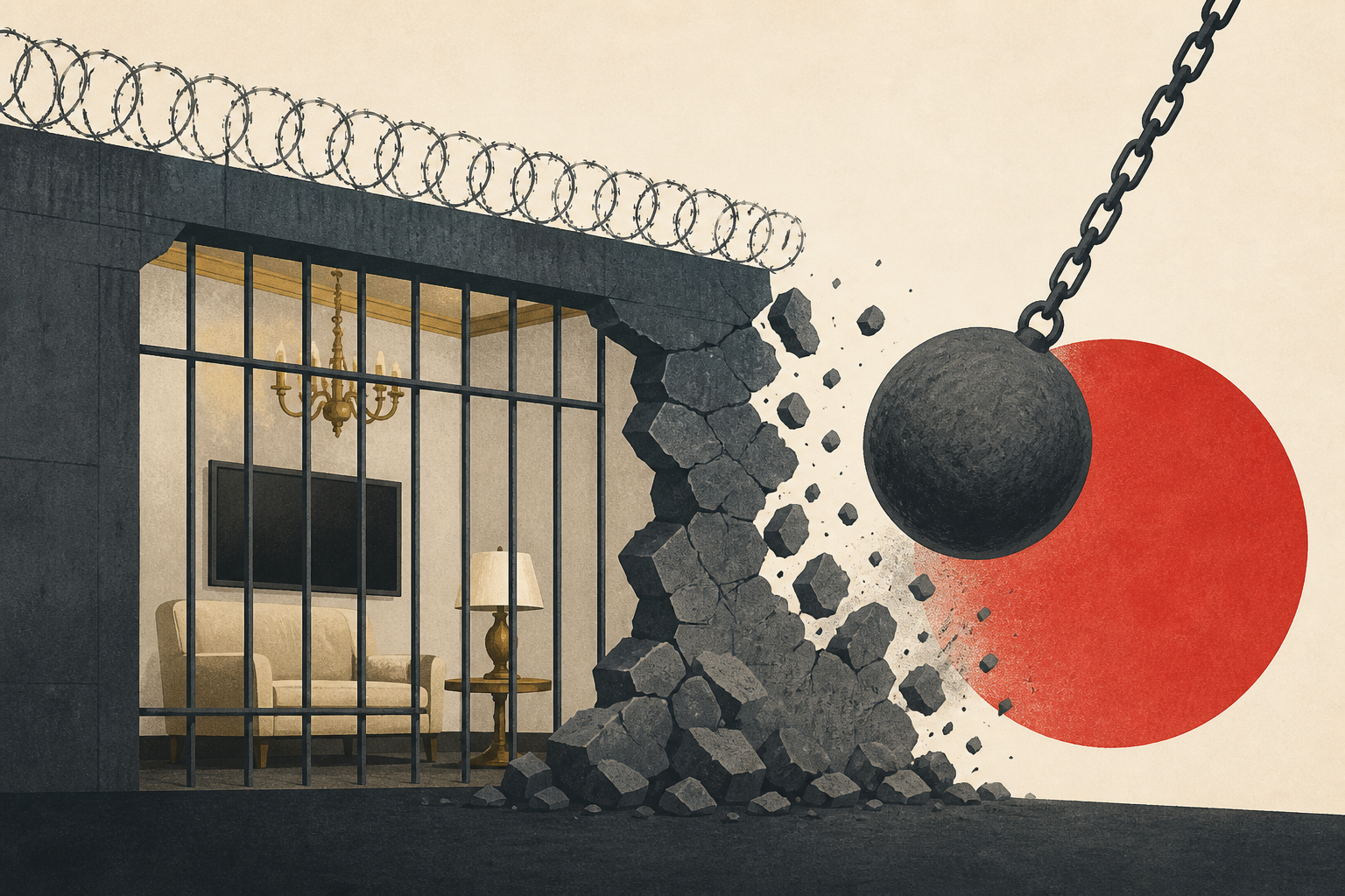Indonesia Tears Down Luxury Compound Inside Prison
