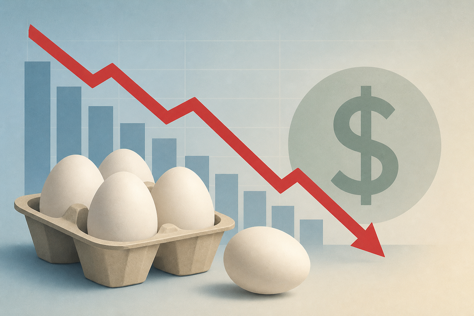 Why egg prices have tumbled since Trump returned to office : NPR