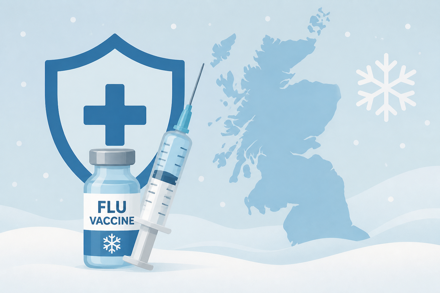 Winter flu vaccine rollout begins in Scotland