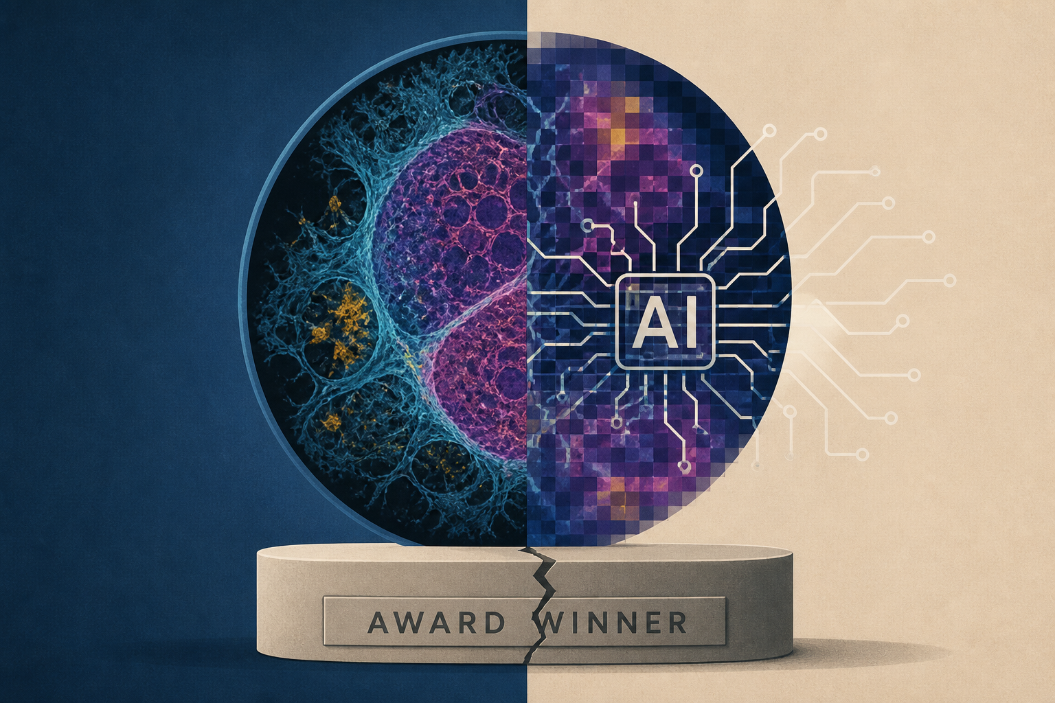 This award-winning microscopy image used AI - igniting controversy in a prestigious competition