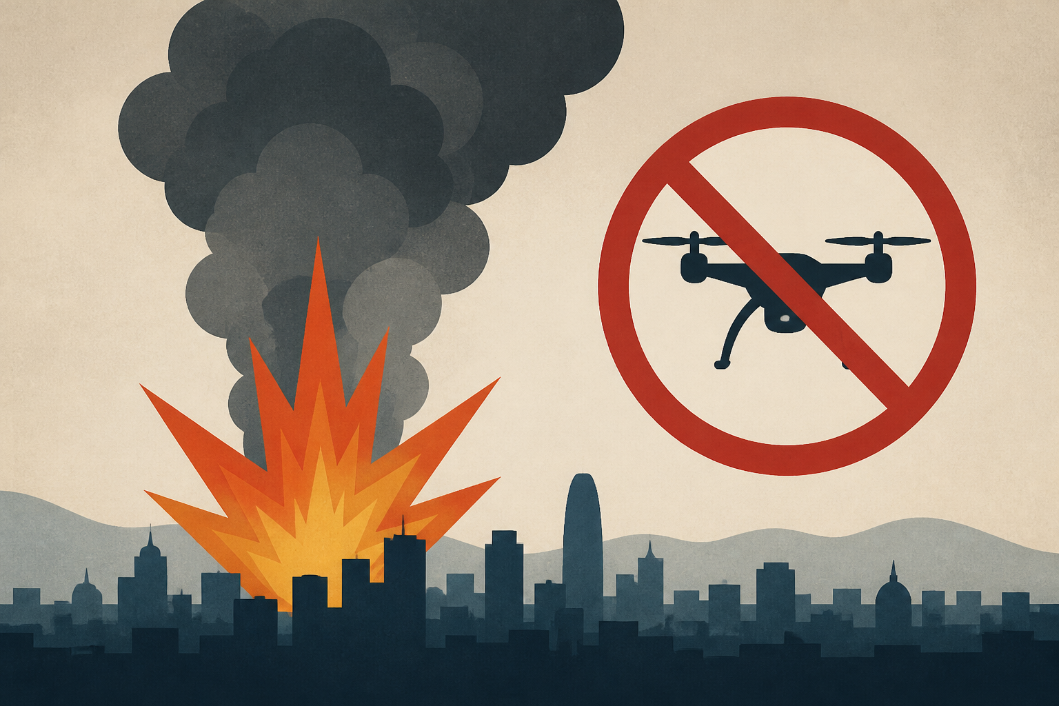 Blasts heard in Ethiopia's capital after drone flights banned
