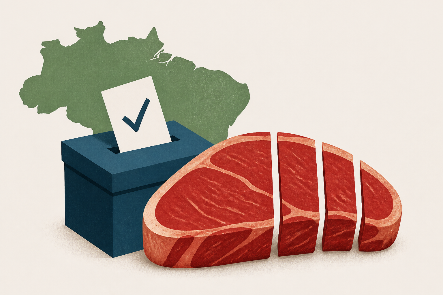 Brazil’s election is being measured in cuts of beef : NPR