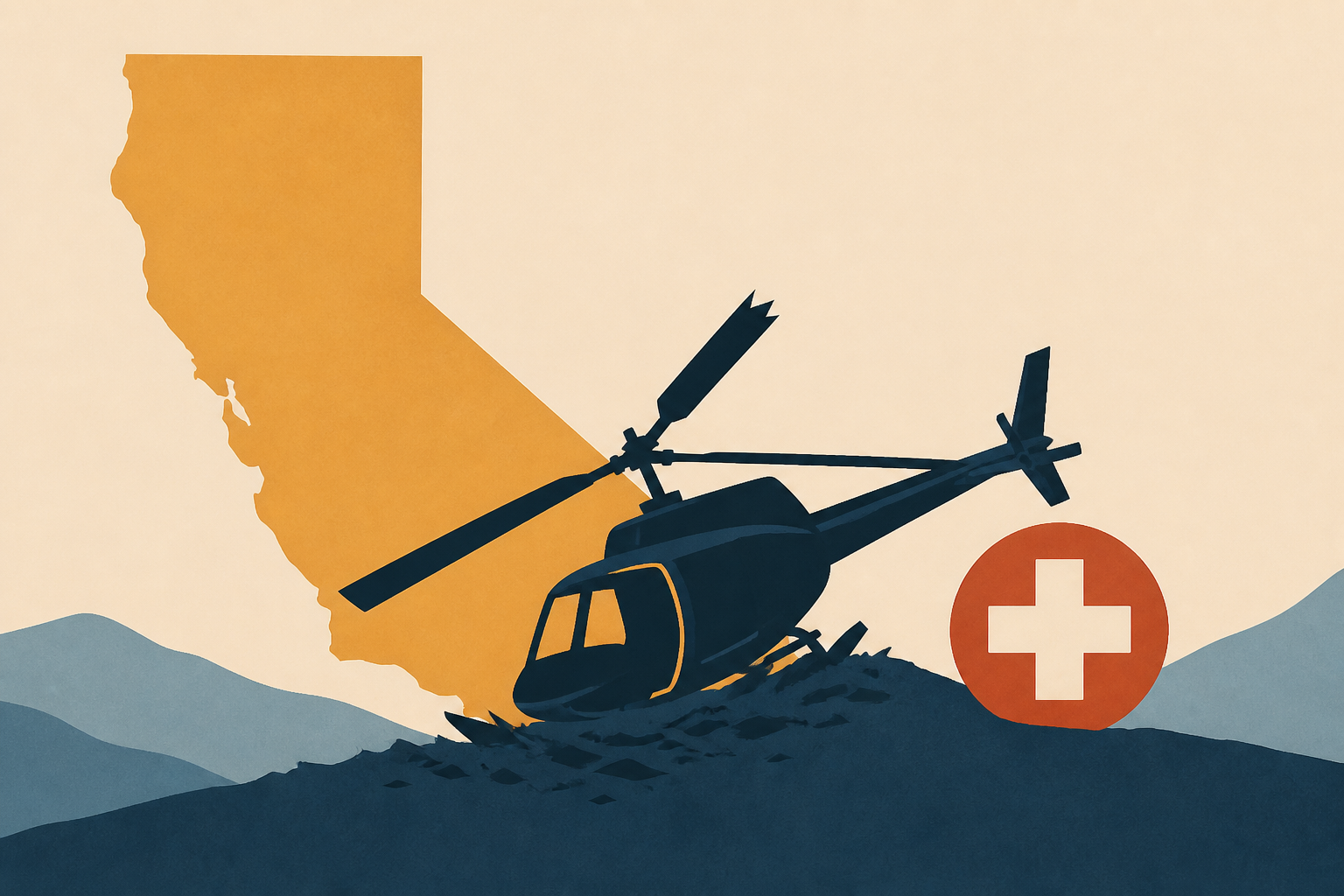 California helicopter crash kills two people and leaves two hospitalized