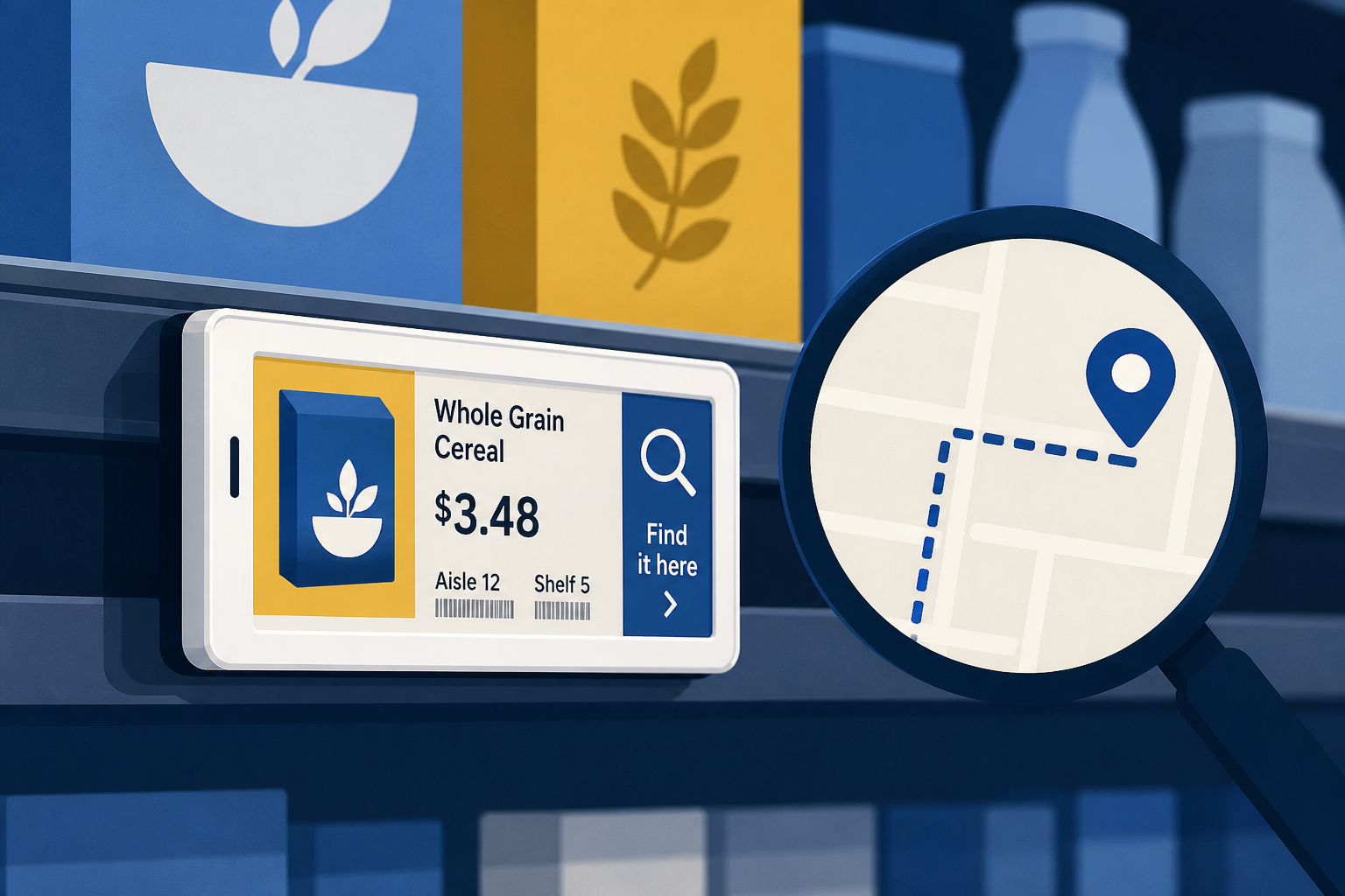 Walmart digital shelf labels add product-finding tools