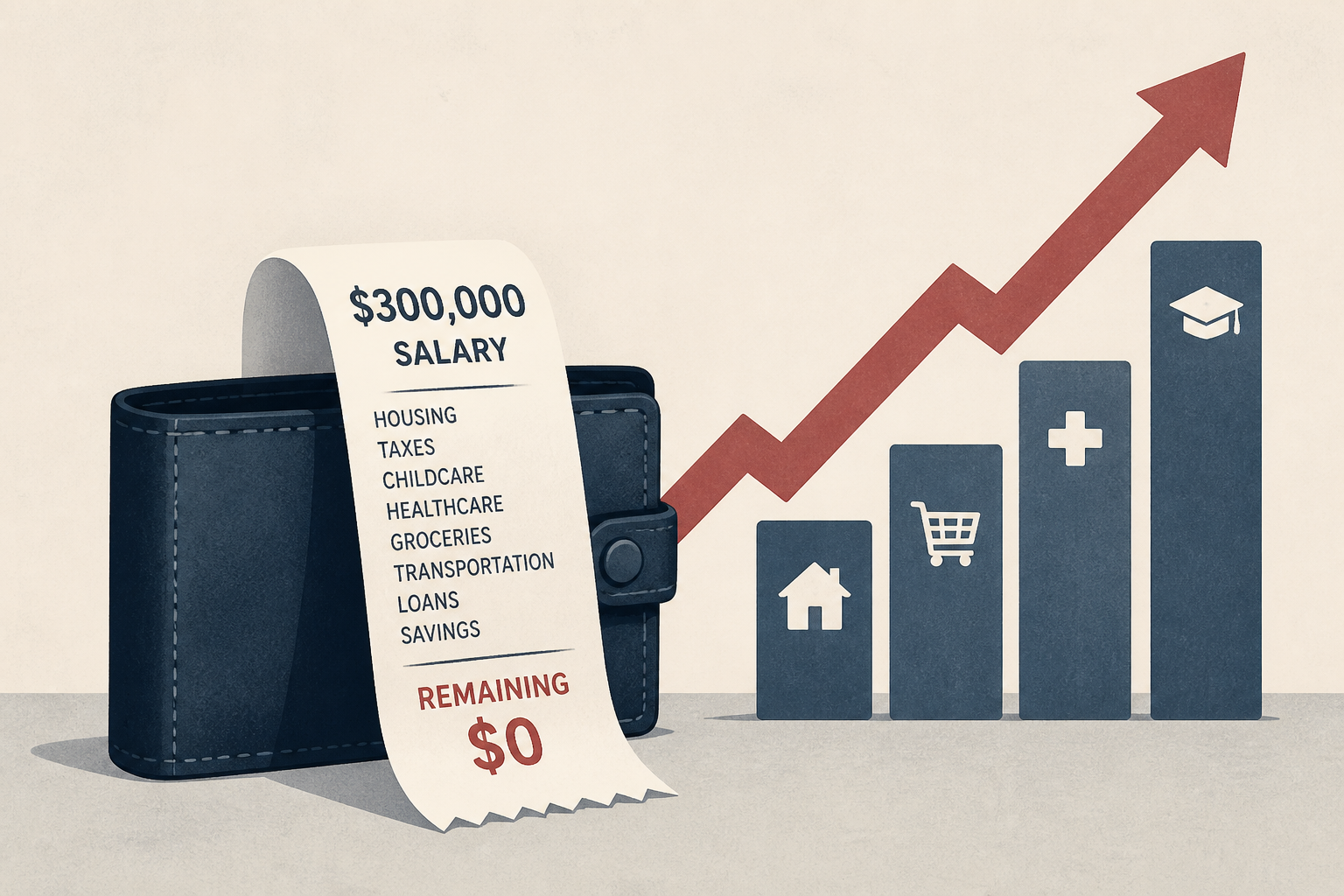Many High-Earning Americans Live Paycheck to Paycheck, Goldman Sachs Finds. Why $300,000 Isn’t Enough Anymore.