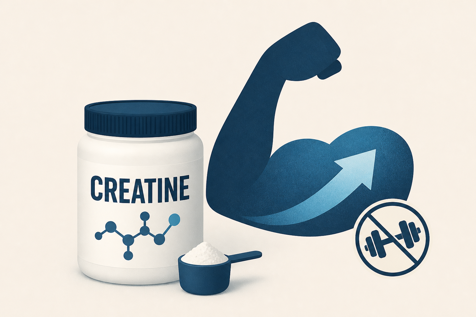 Study: Creatine may build muscle without exercise