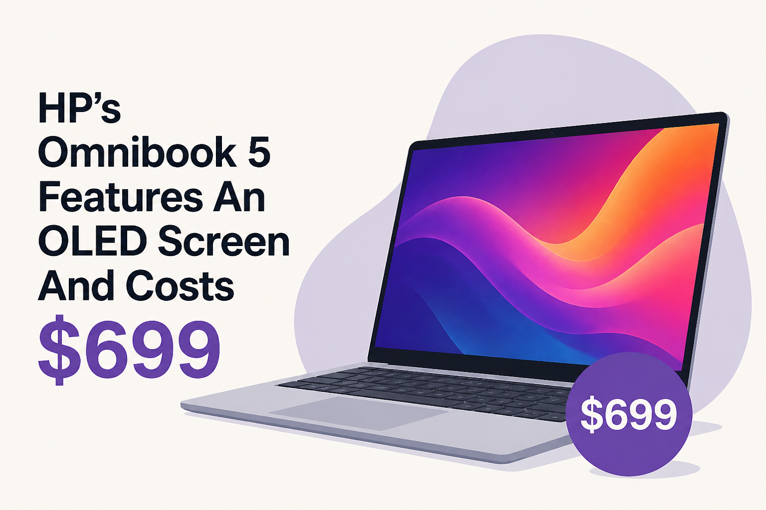 HP's Omnibook 5 Features An OLED Screen And Costs $699