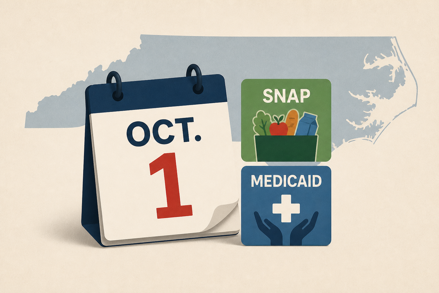 Federal changes to SNAP, Medicaid take effect Oct. 1 in NC