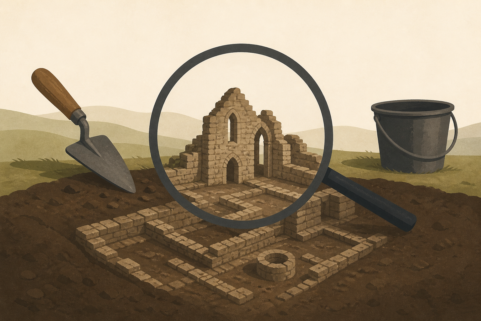 Community-led archaeology project uncovers a major monastery of medieval Scotland