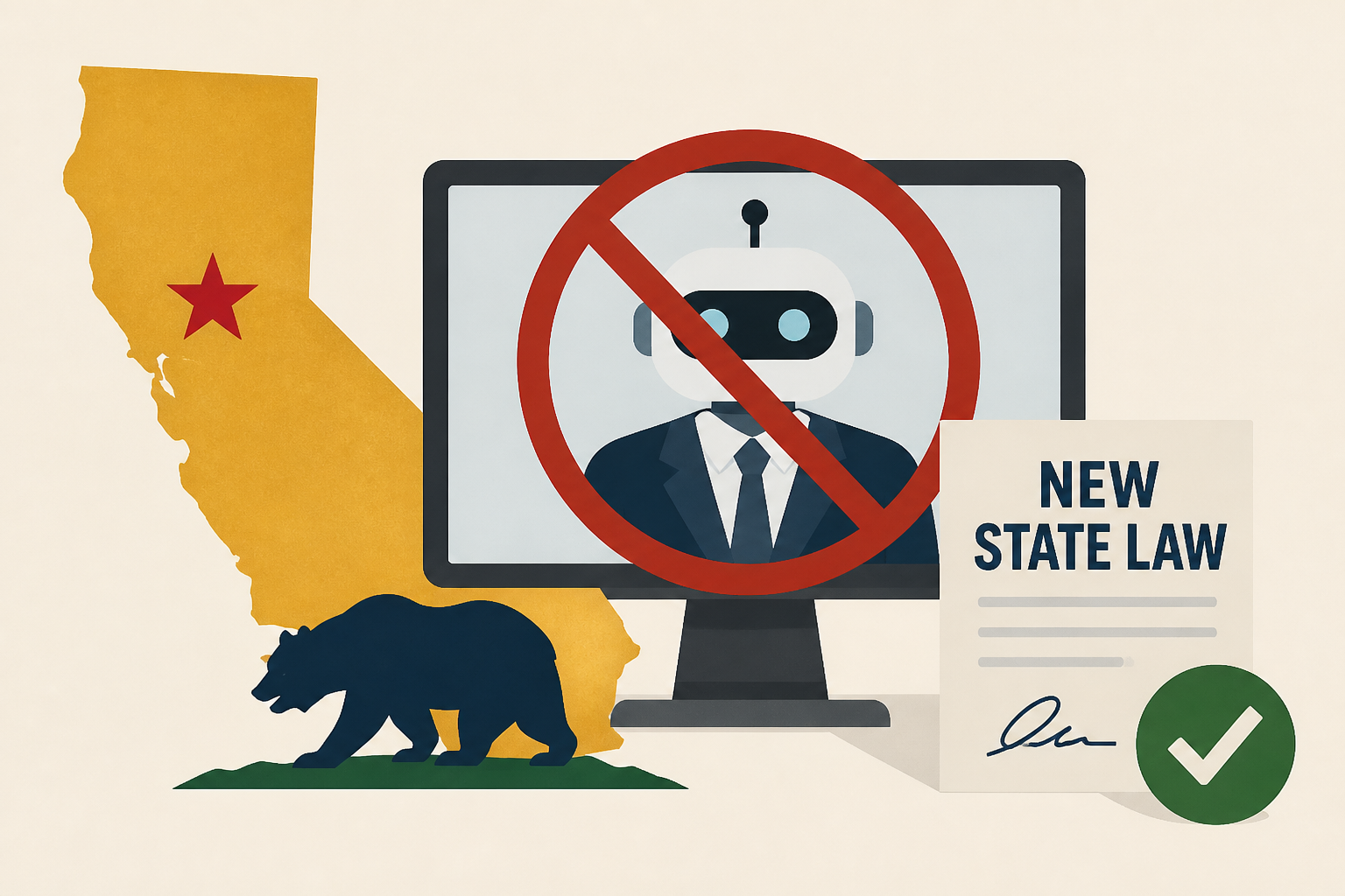 California Gov. Newsom bans AI 'robo bosses' in landmark state law