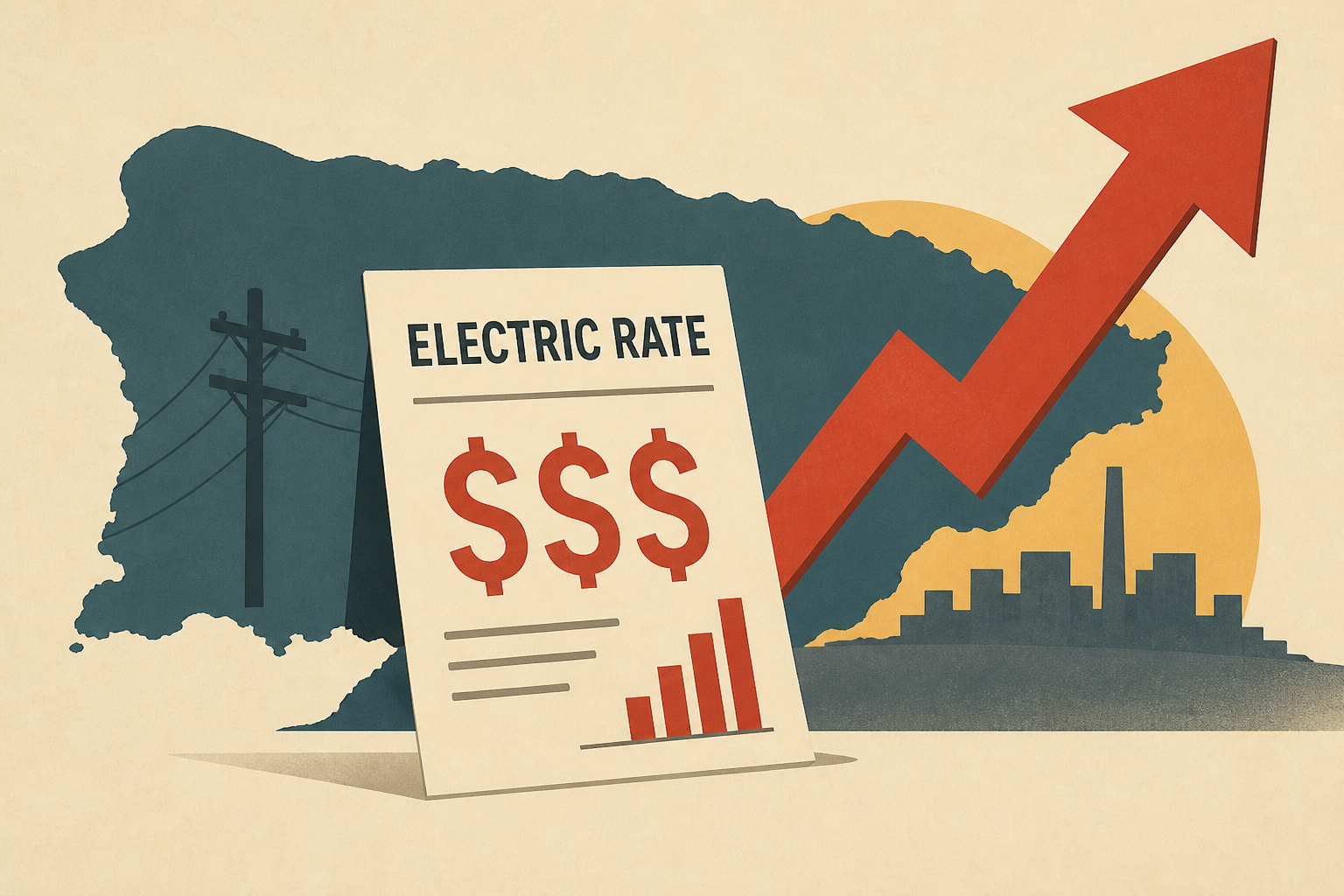 Puerto Rico faces record electric rate as demand and costs increase