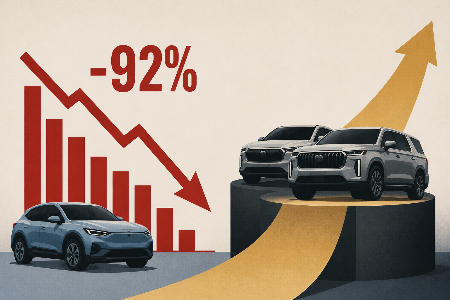 Chevy Equinox EV sales plunge 92% as Cadillac's SUVs take over