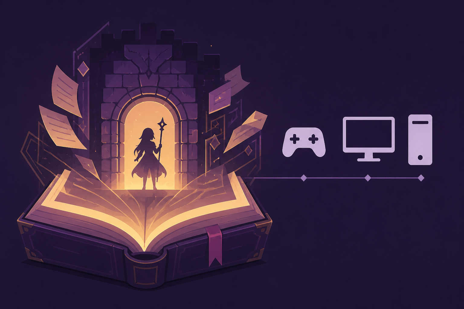 Dungeon crawler RPG LitGirls: Bookbound Dungeons announced for consoles, PC