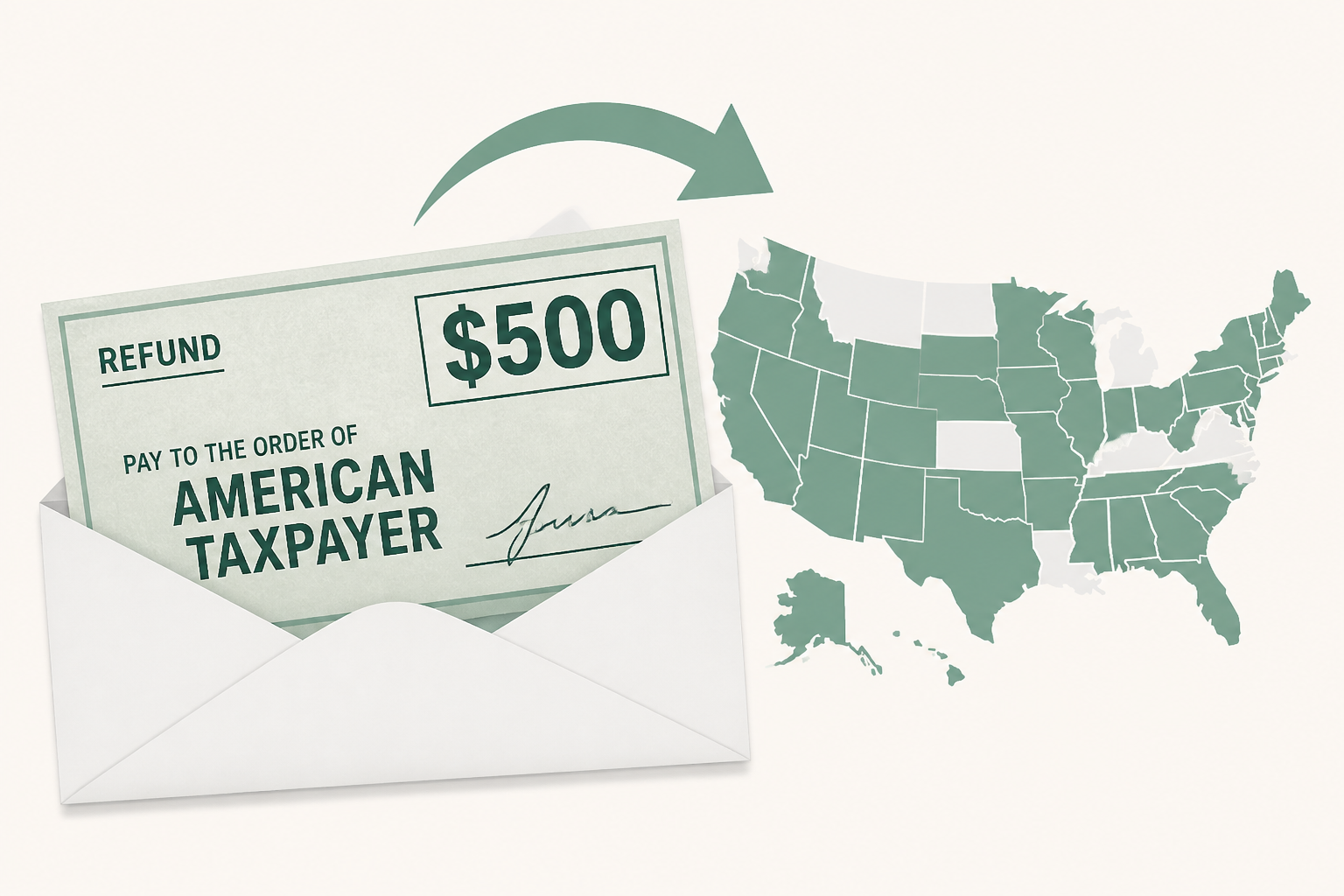 Trump sends $500 ObamaCare refund checks to Americans in 30 states