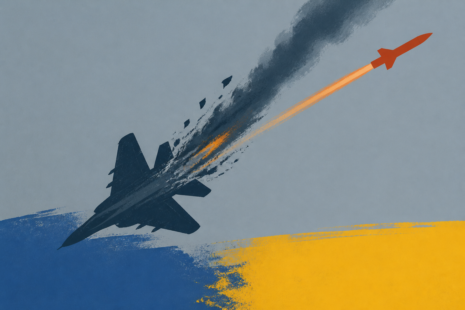 Ukrainian pilot dies after MiG-29 fighter shot down by Russian missile