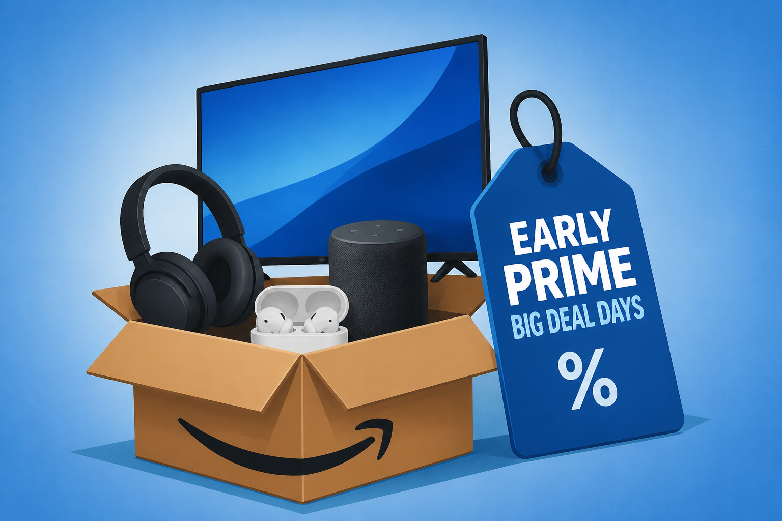 Early Prime Big Deal Days: Best Discounts on Accessories, TVs, and More at Amazon