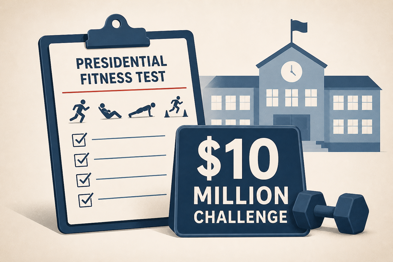 Kennedy to roll out $10 million challenge to encourage Presidential Fitness Test in schools