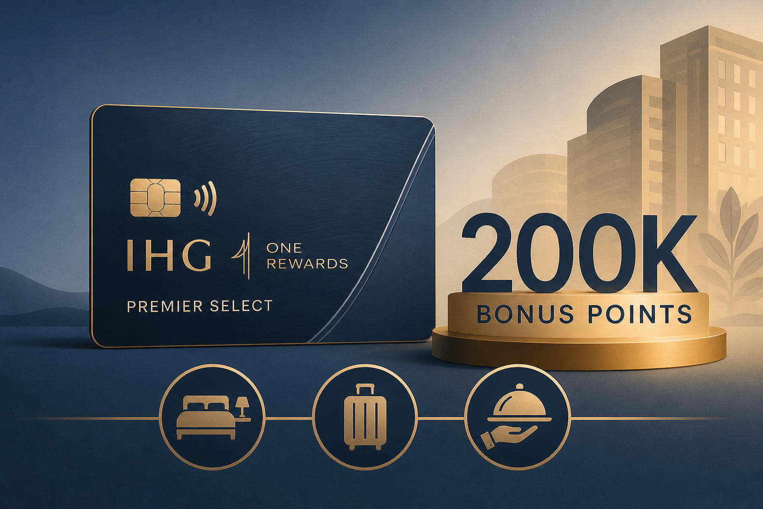 New $350 IHG One Rewards Premier Select Card: 200K Bonus Points, Strong Perks