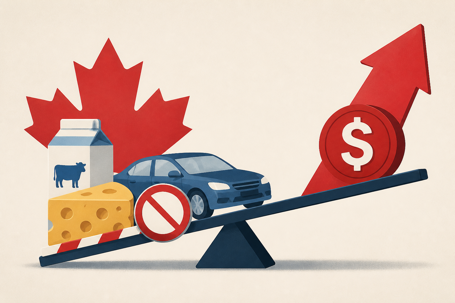 Trump's Canada import bans on dairy and autos could fuel inflation, expert says