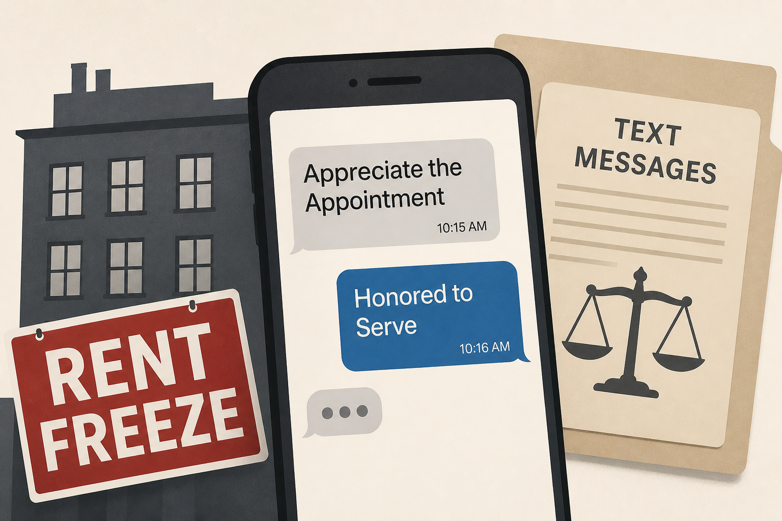 Landlord Attorney Trying to Kill Mamdani's Rent Freeze Forces Release of SHOCKING Texts Like 'Appreciate the Appointment' and 'Honored to Serve'