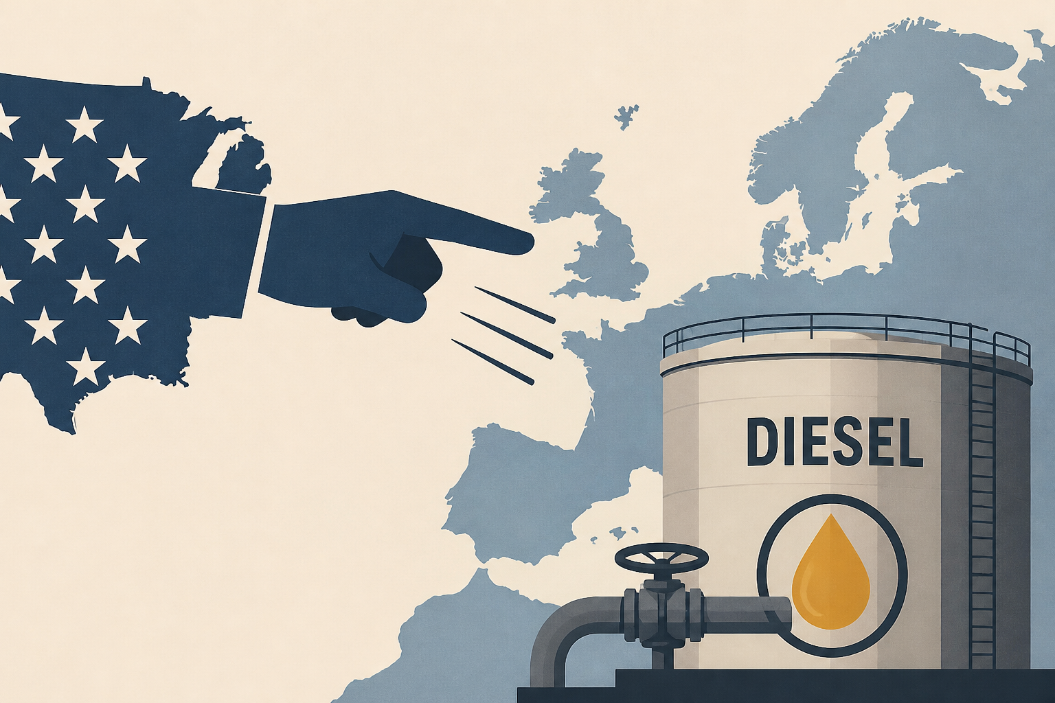 U.S. pressures European allies to release diesel reserves