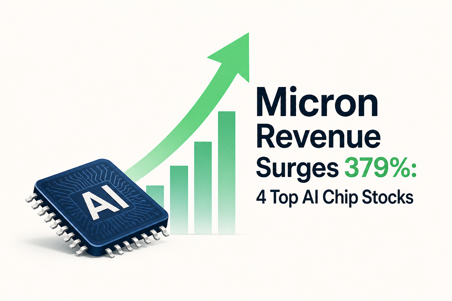 Micron Revenue Surges 379%: 4 Top AI Chip Stocks