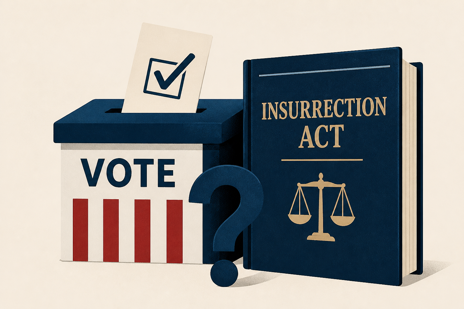 Trump doesn't rule out invoking Insurrection Act around election