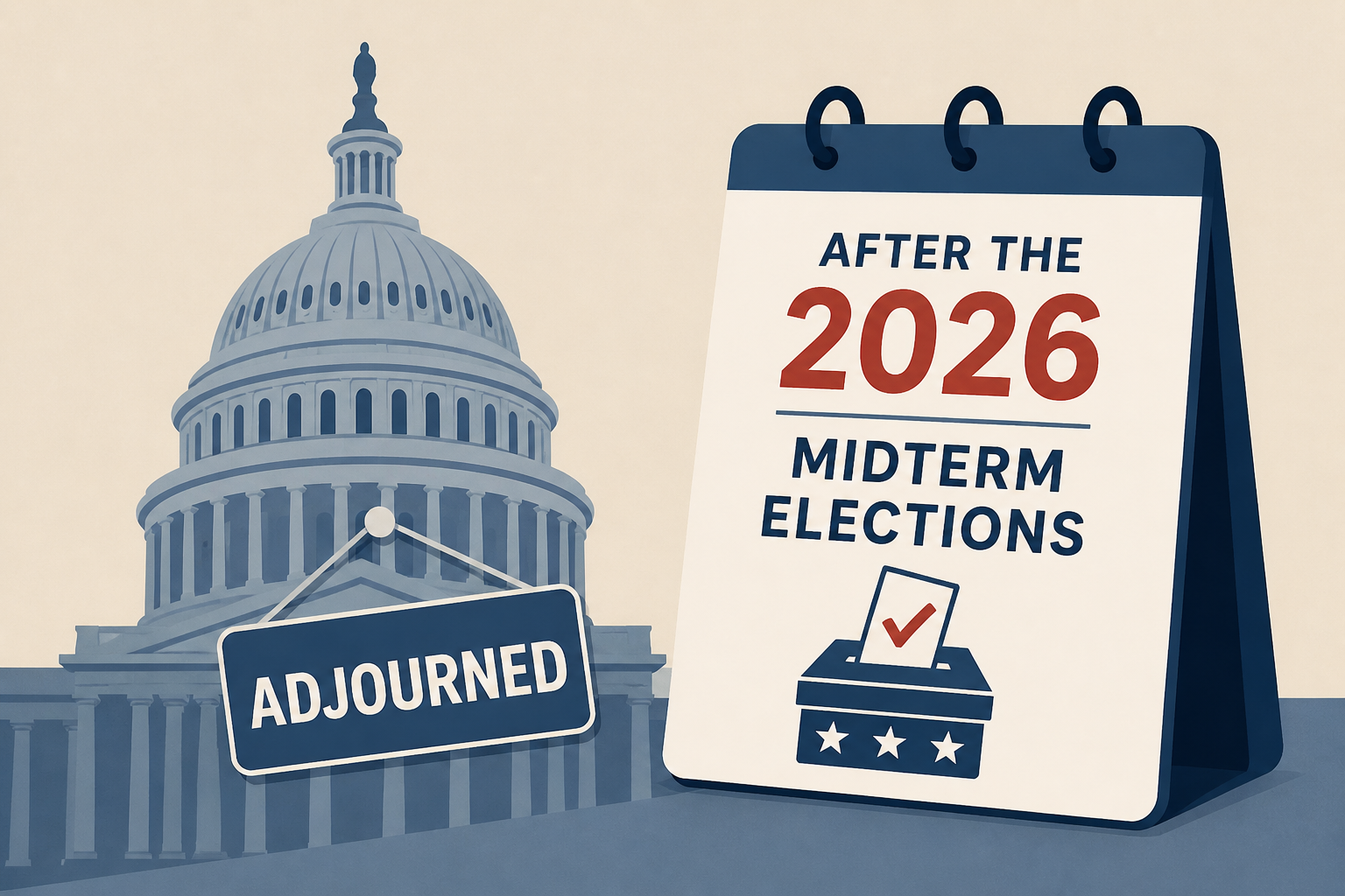 Senate adjourns until after the 2026 midterm elections