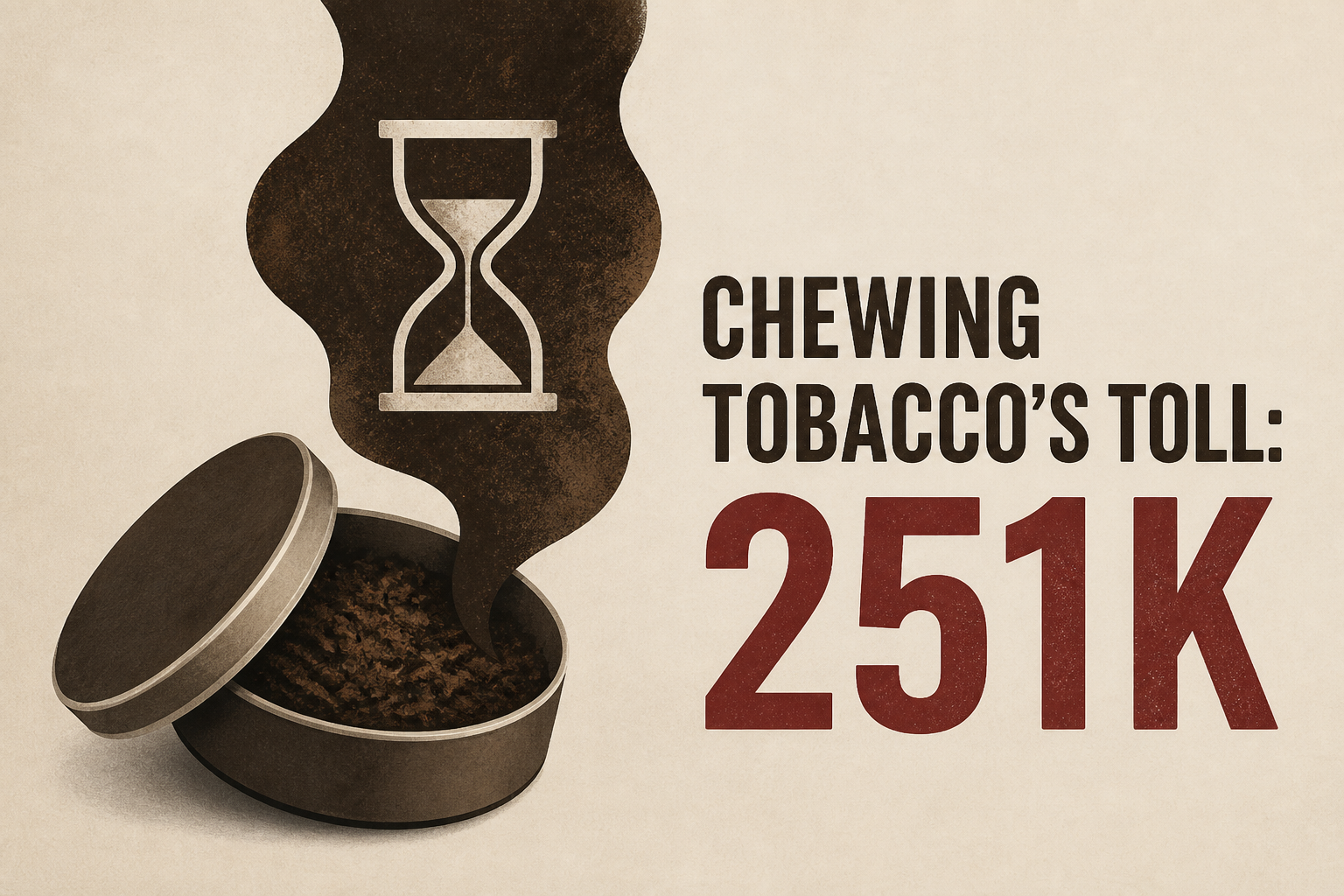 Chewing Tobacco's Toll: 251K