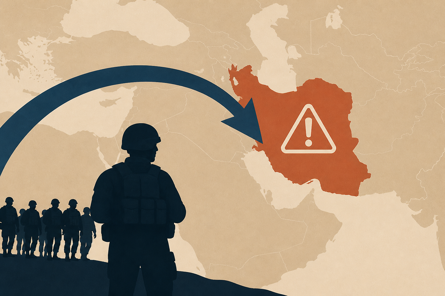 'They’ll be hit very hard': Trump sends 9,000 troops to the Middle East after warning Iran strikes