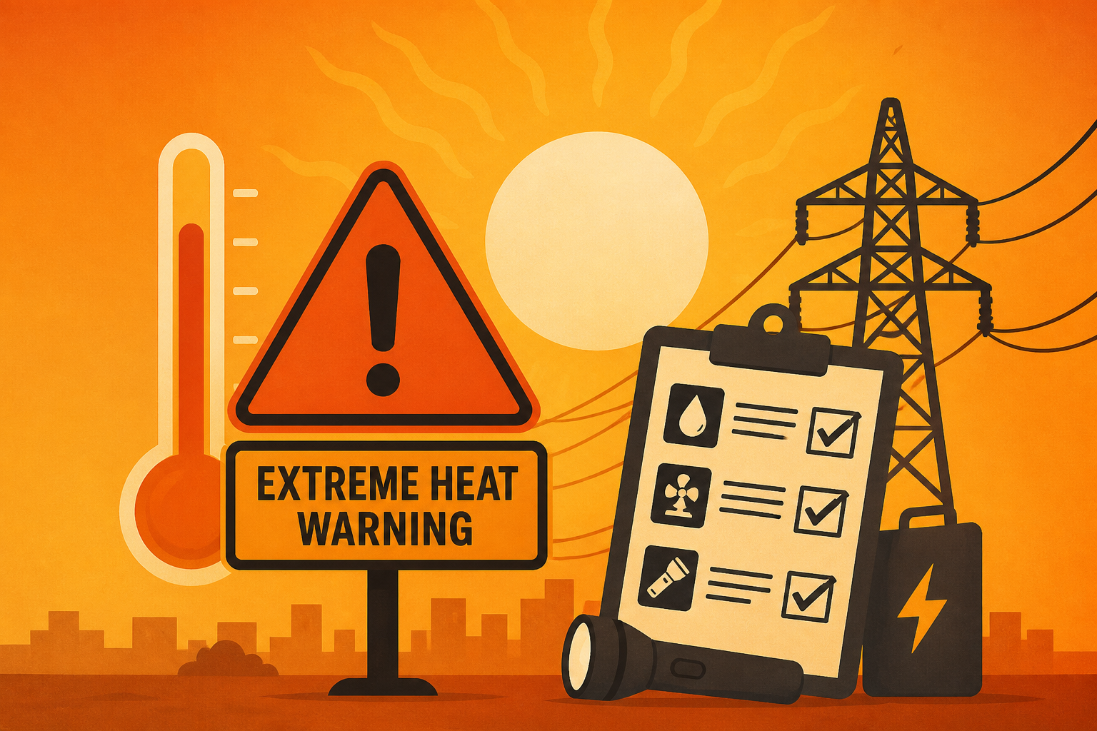 Extreme Heat Warning in Effect as County Expands Safety Measures and Prepares for Possible Power Shutoffs