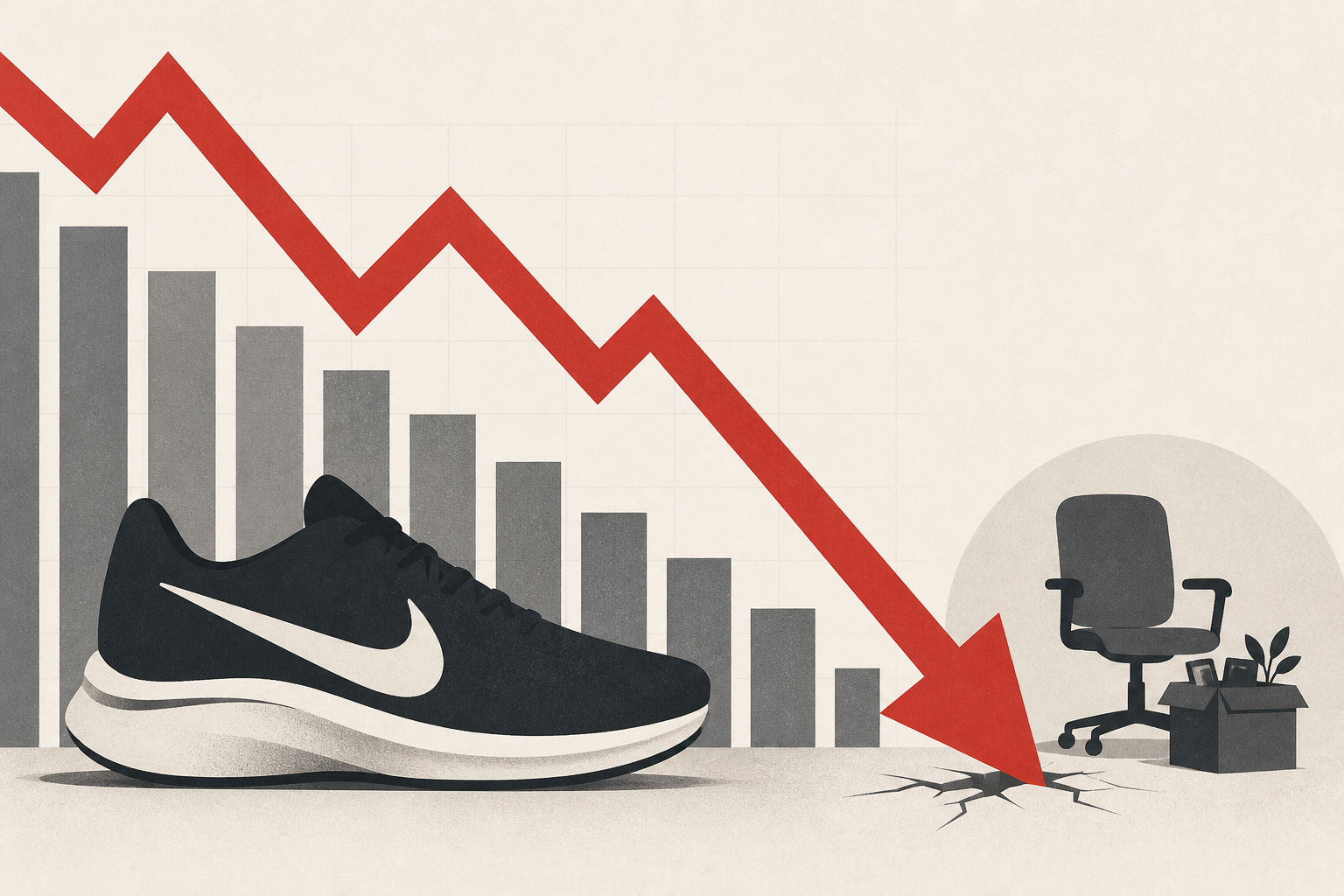 Nike stock sinks as revenue misses estimates, expects to cut jobs
