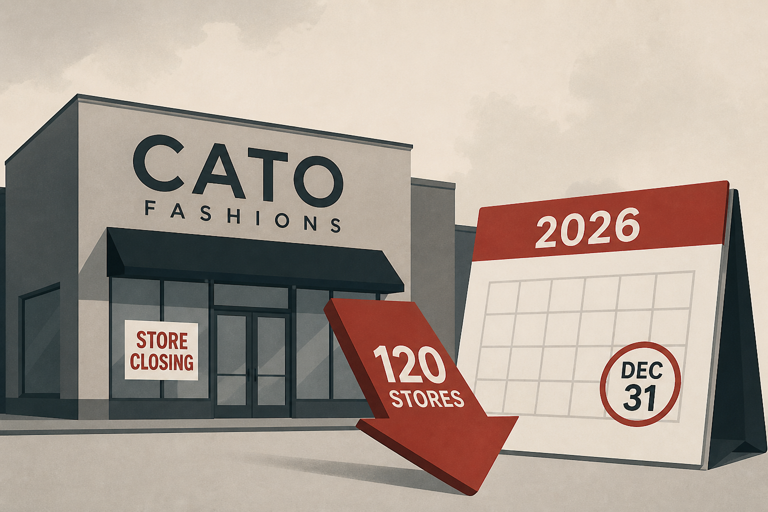Cato Fashions to close 120 stores by end of 2026