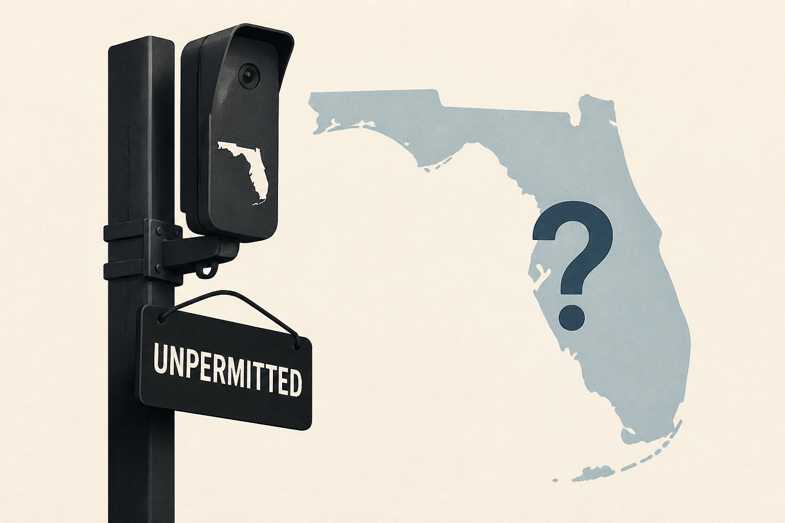 Florida cops say they don't know who owns 11 unpermitted Flock cameras